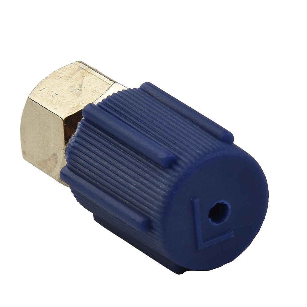 A/C Charging Port Adapter - Converts Old R12 Port To Fit R134a Quick Connect