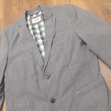 CAMEL ACTIVE Mens Large L UK 40 US Blazer EU 50 Suit Jacket Sport Coat Grey