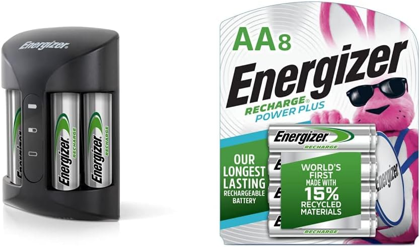 Rechargeable AA Batteries, Recharge Power plus Double a Battery Pre-Charged and-image