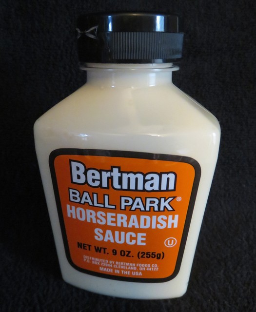 Cleveland's Famous Bertman Ball Park Horseradish Sauce 9 Oz Safety