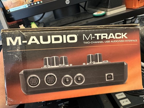 M-Audio M-Track 2 Channel USB Audio M-TRACK Including USB Cable Tested Working - Picture 23 of 24