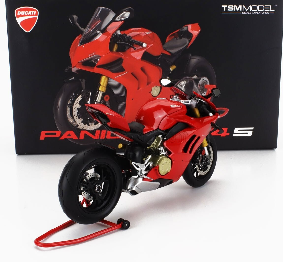 Model Moto 1:12 TrueScale Miniatures Tsm Ducati Panigale V4 S 2018