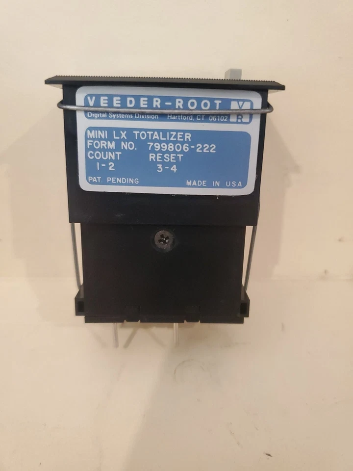Danaher Controls VEEDER ROOT - 0799806-222 - 6 DIGIT LCD Mini Totalizer - (NEW)  - Image 3 of 4