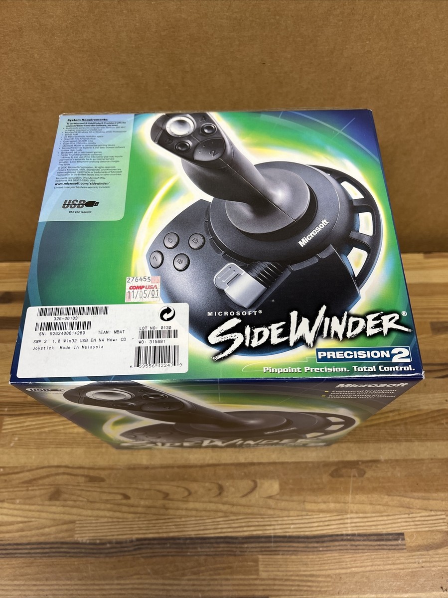 New- Unopened Microsoft SideWinder Precision 2 USB Joystick | eBay