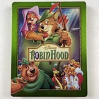 Robin Hood Disney Blu-ray Steelbook Embossed Region Free RARE VGC