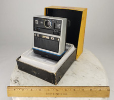 Vintage 1976 Kodak EK6 Instant Camera Original Box Flash - Antique Photo Picture