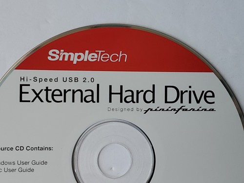 Simpletech Resource CD User's Guide ONLY For Hi-Speed USB External Hard Drive - 第 2/4 張圖片