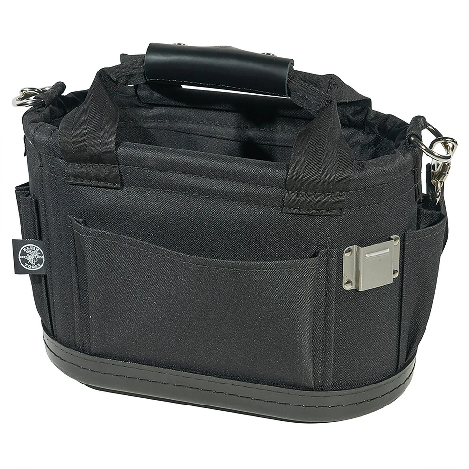 Klein Tools 58890 Polyester 17-Pocket Tool Tote with Shoulder Strap - Image 4 of 4
