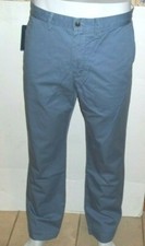 NEW Polo Ralph Lauren Classic Fit blue Pants navy blue pony flat chino 38 x 30