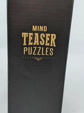 Mind Teaser wooden Puzzle 3 Piece New