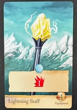 Lightning Staf Promo for Sleeping Gods Board Game from Dice Tower NEW