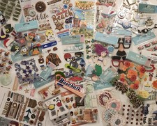 JOLEE'S BOUTIQUE Momenta Lot of 31 Packs Dimensional Scrapbooking Stickers