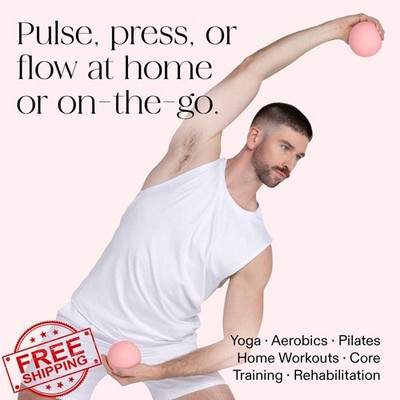 Bala Power Ball Weighted Toning Exercise Ball Yoga Pilates Core Training Fitness