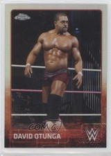2015 Topps Chrome WWE Refractor David Otunga #21 0sm7