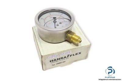 HANSA FLEX GMM63-250 PRESSURE GAUGE_HANSA FLEX GMM 63-250