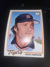 1978 Topps #536 Roric Harrison Detroit Tigers
