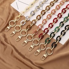 Fashion Replacement Acrylic Metal Chain Strap Handle Shoulder Crossbody Handbag