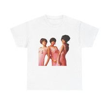 The Supremes Tshirt Vintage Diana Ross Retro Poster Unisex Heavy Cotton Tee 71