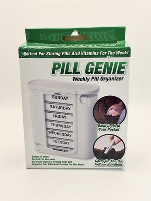 Stackable Pill Box Organizer 7 Day 4 Times A Day Weekly Medicine Dispenser