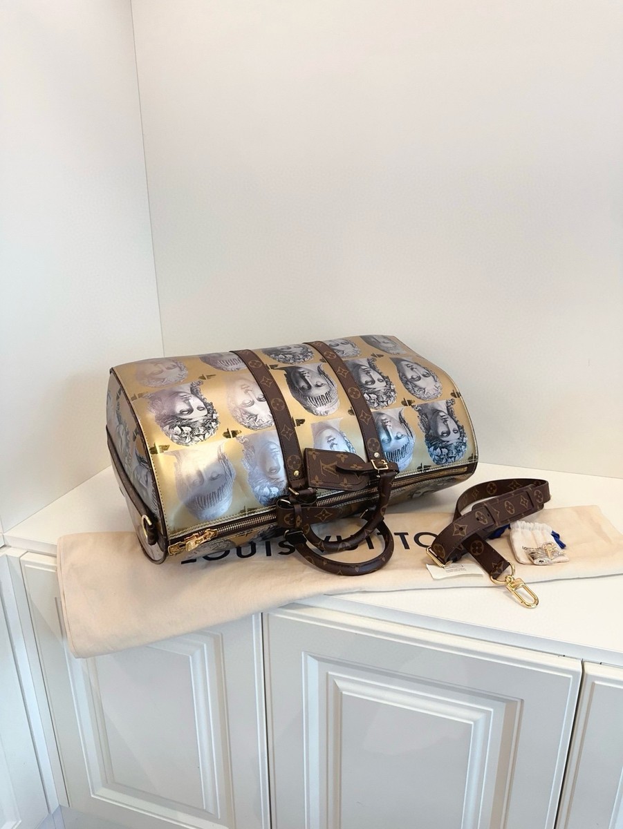 Louis Vuitton x Fornasetti Limited Keepall45 Travel Bag Women | eBay