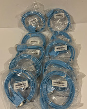 Cisco 72-3383-01 DB9 To RJ45 Console Cable Lot of 10 New in Bag