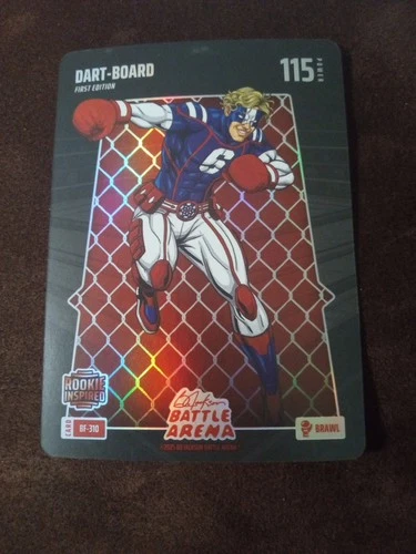 2026 Bo Jackson Battle Arena Dart-Board Jaxson Dart Brawl Battlefoil #BF-310 (RC