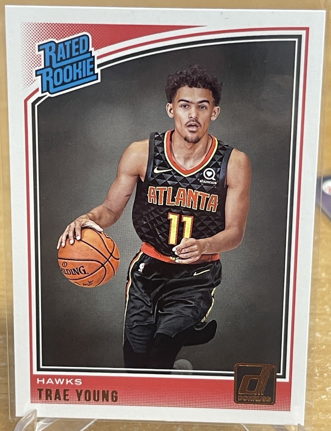 2018-19 Panini Donruss Optic - Rated Rookie Trae Young #198 (RC) HAWKS