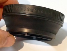 Vivitar 55mm Threaded Rubber Lens Hood Shade double for 58mm f1.4 Mc