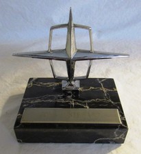 Old Lincoln Continental Hood Ornament Paperweight Award Old Lincoln Continental Hood Ornament Paperweight Award