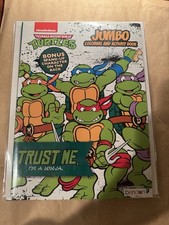 Teenage Mutant Ninja Turtles Coloring  Activity Book Trust Me I'm A Ninja New