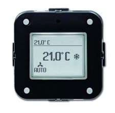BUSCH-JAEGER 6109/18 KNX-Tastsensor UP | RTR, Heizen/Kühlen, 5 Eingänge