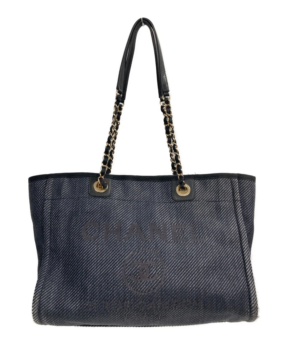 CHANEL Tote Blue Bags & Handbags for Women for sale | eBay