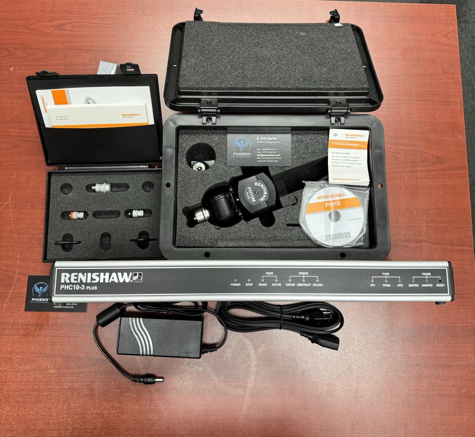 Renishaw PH10M Plus A-5863-1000 Excellent w/PHC10-3 & TP20 Kit 90days Warranty