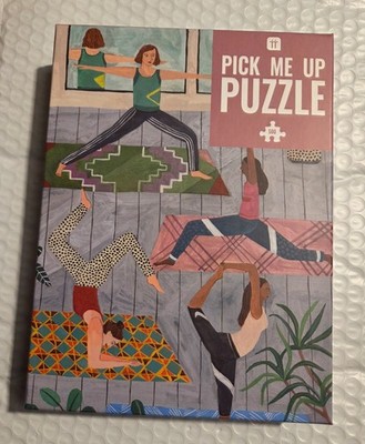 YOGA ~ 500 Piece Pick Me Up Jigsaw Puzzle by Talking Tables:  19'' X 14''