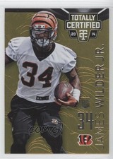 2014 Panini Totally Certified Platinum Gold 14/25 James Wilder Jr #114 0f8