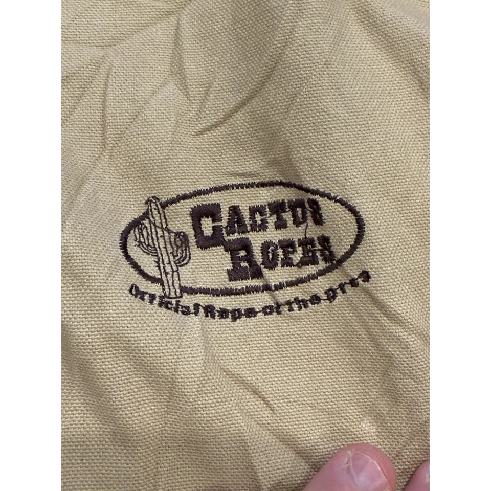 Винтажный кактус носить холст полный молнии одеяло с подкладкой куртка кактус веревки мужской большой - Изображение 3 из 4