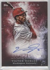 2018 Topps Inception Rookie and Emerging Stars Red /75 Victor Robles Auto 4l3