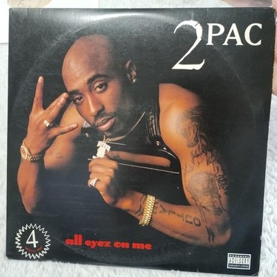 2Pac All Eyez On Me 1996 US Original 4LP Death Row First Press Hip Hop Vinyl