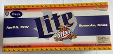 Winston Cup 2 Rusty Wallace Miller Lite Texas 1997 Thunderbird 1:24 Bank New