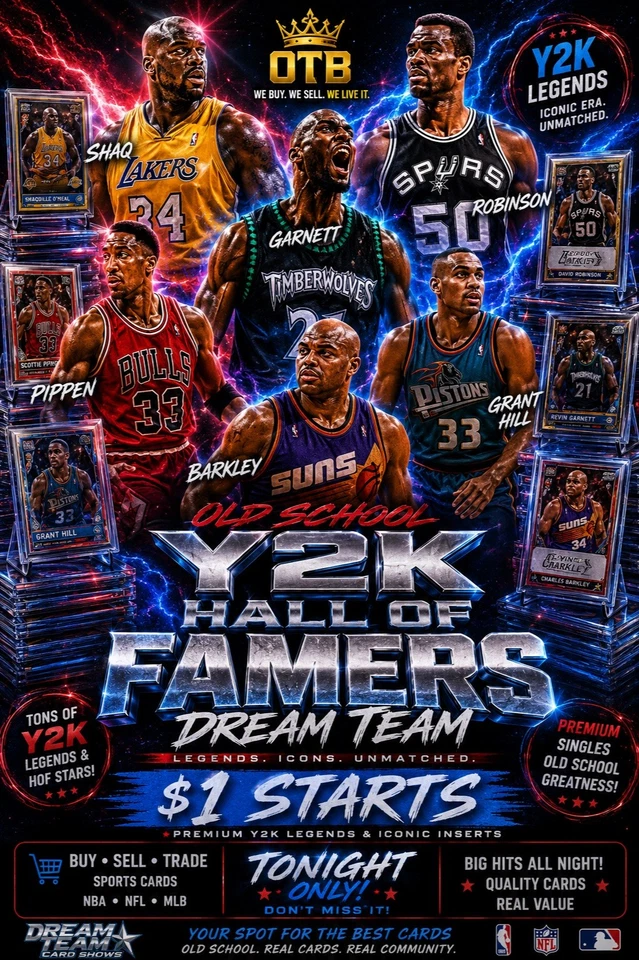 🔥PREMIUM SINGLES 🏆HALL OF FAMERS • Y2K • DREAM TEAM •ALL $1 STARTS
