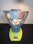 Roseville Magnolia 96-12 Blue Double Handle Vase 12” Art Pottery 1943 Excellent