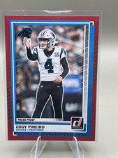 2025 Donruss #37 Eddy Pineiro Press Proofs Red
