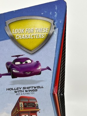 Disney Pixar Cars 2 #2 Holly Shiftwell Deluxe With Spy Wings V2845