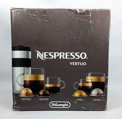 DeLonghi Nespresso Vertuo Coffee and Espresso Machine w/12 capsules