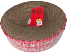 Bowl Shaped Cat Scratcher 16" Round Cardboard Cat Bed NEW BUT NOT PERFECT