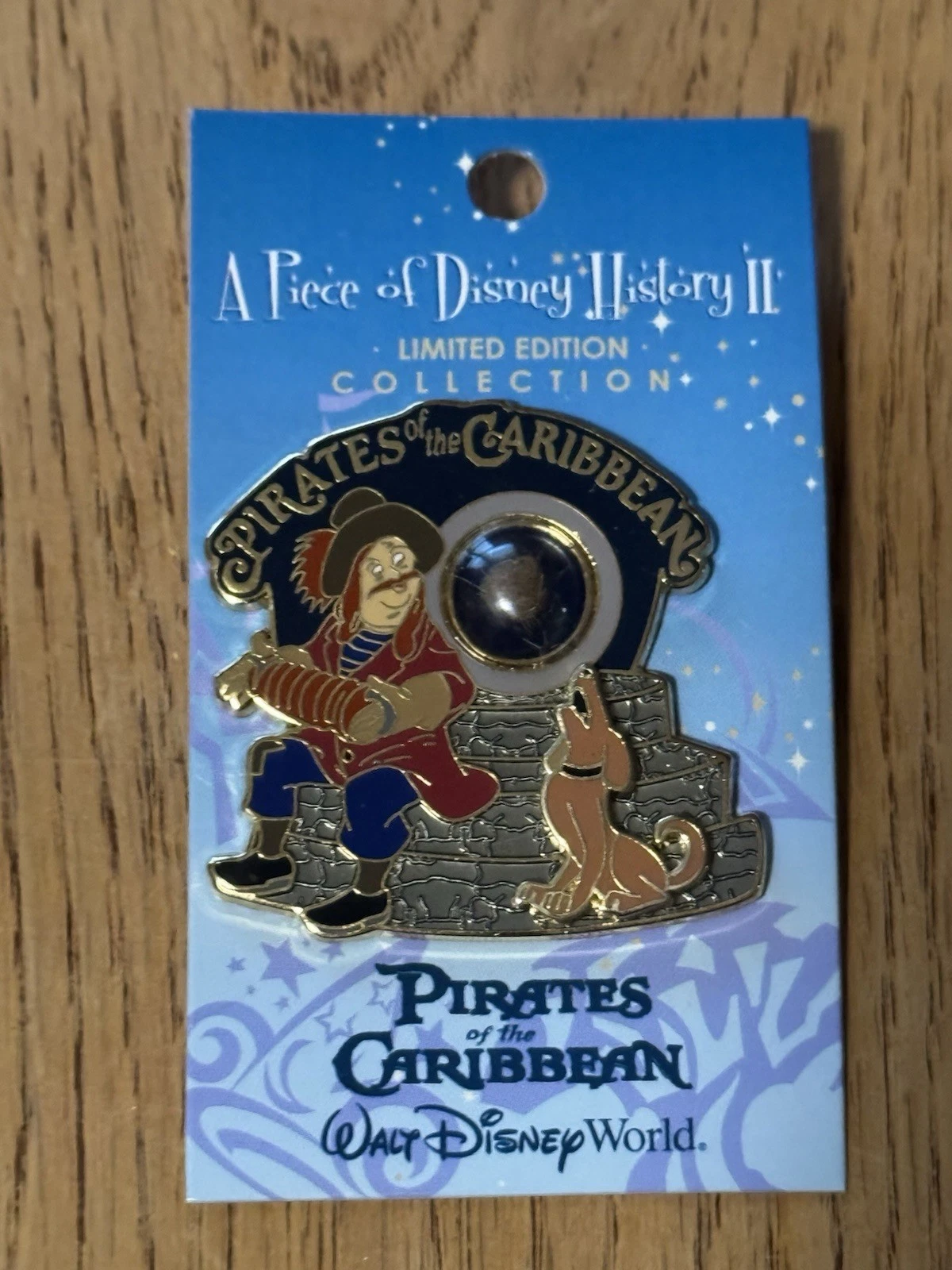 Disney Pin Piece of History II Pirates of The Caribbean Pin Le 2500