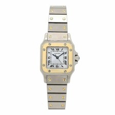 Cartier Santos Galbée SM Automatic, Permanent Guarantee, 2036288 Japan w0413