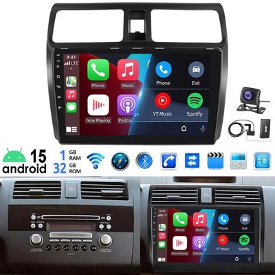 Android 15 DAB+ KAM Autoradio Für SUZUKI SWIFT III EZ MZ 2004-2009 GPS NAVI RDS