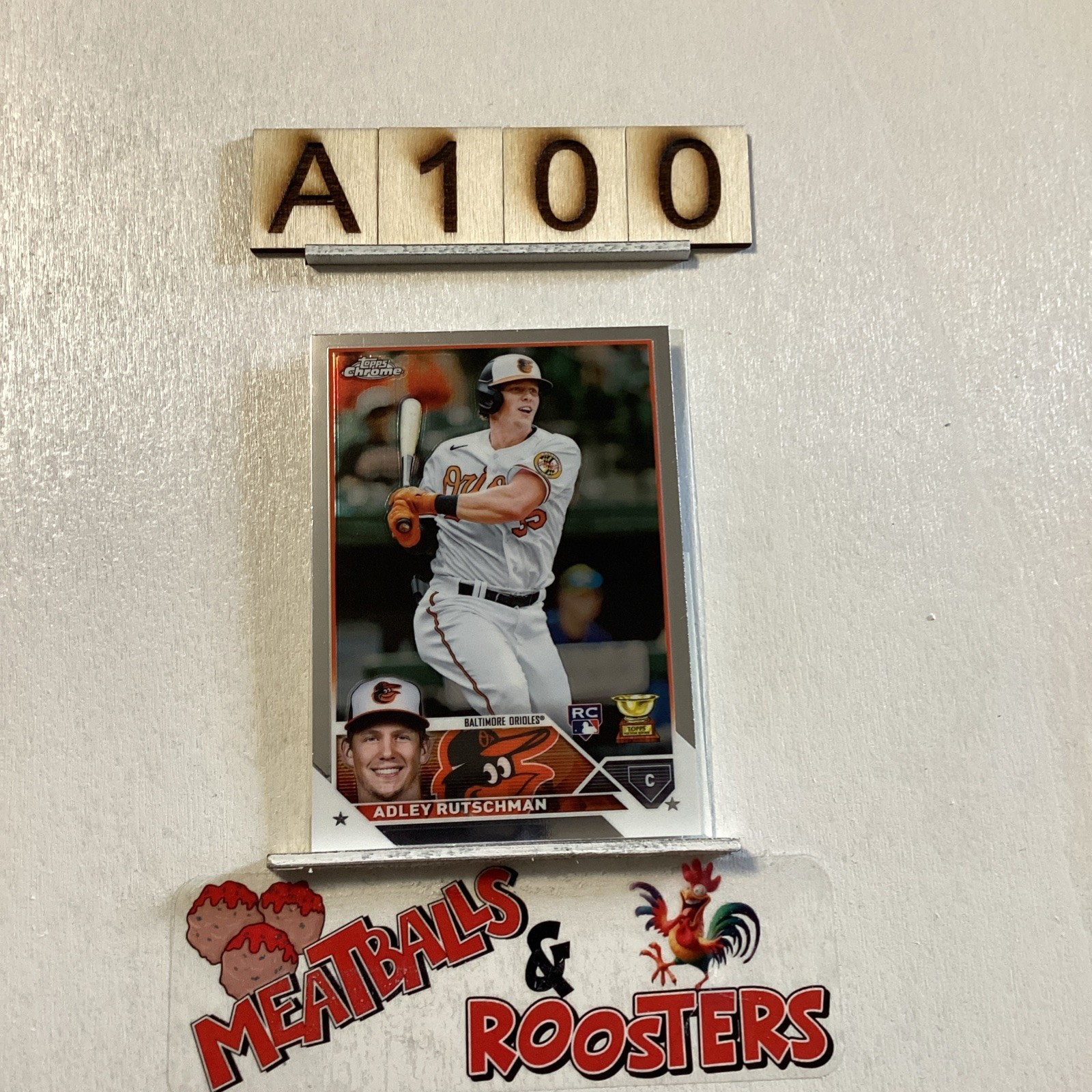 2023 Topps Chrome - Adley Rutschman #1 Rookie