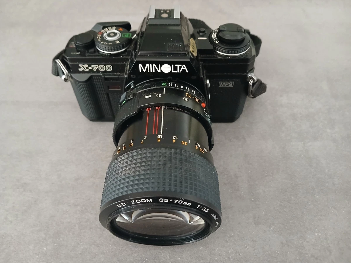 Appareil Photo Argentique Minolta X-700 Avec Accessoires - Noir